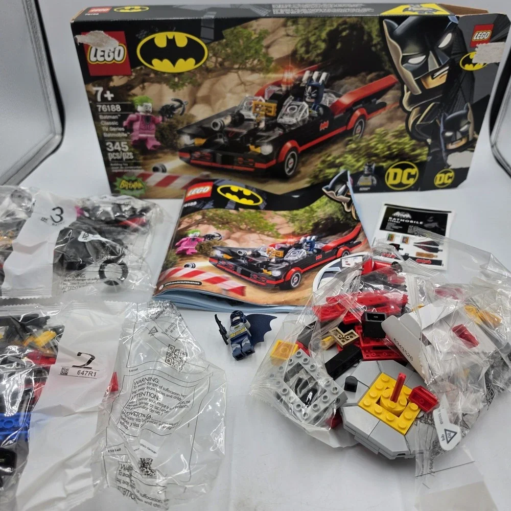 CIB LEGO DC Batman Classic TV Series Batmobile 76188 Batman Joker 345 pcs 2021